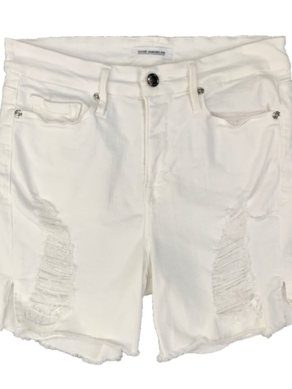 Distressed Jean Shorts